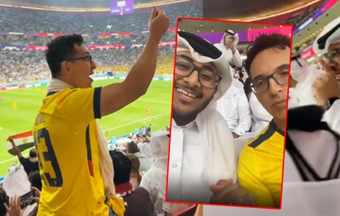 Emotions at the beginning of WC.  Ecuador vs.  Qatar: Paid... Shut up and sit down 