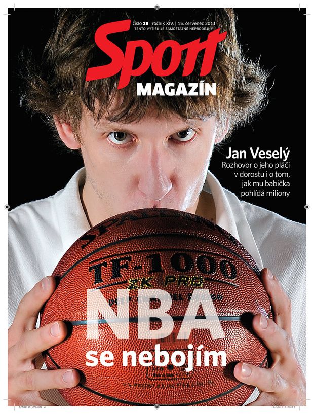 Titulní strana pátečního Sport Magazínu Titulní strana pátečního Sport Magazínu