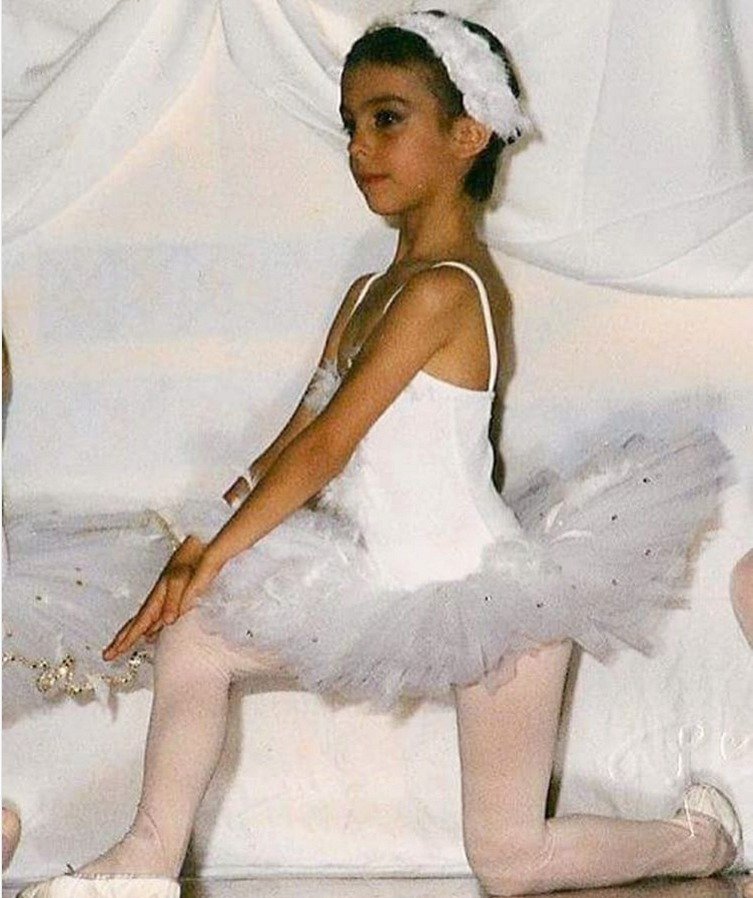 Baletka Georgina. Přítelkyně Cristiana Ronalda se pohlubila fotkou z dětství, kdy měla našlápnuto k taneční kariéře.