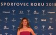 Tenistka Barbora Krejčíková na vyhlášení Sportovce roku