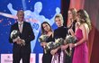 Vítězným kolektivem za rok 2018 ve Sportovci roku byl český fedcupový tým: zleva kapitán Petr Pála, Barbora Strýcová, Kateřina Siniaková, Petra Kvitová a Barbora Krejčíková