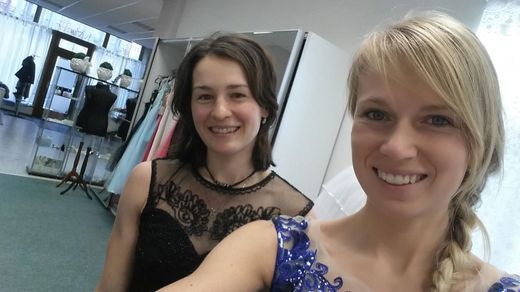 Biatlonistky Veronika Vítková a Eva Puskarčíková Biatlonistky Veronika Vítková a Eva Puskarčíková