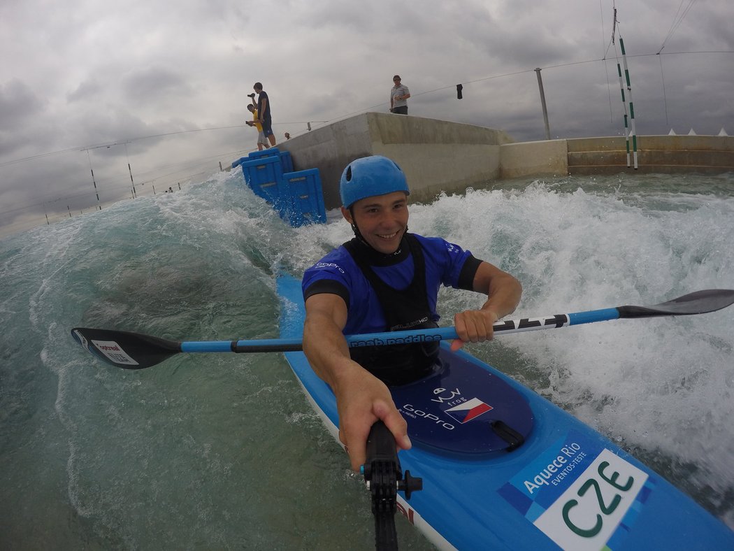 Jiří Prskavec a jeho selfie na téma: &#34;Jak se chystám na Sportovce roku&#34;