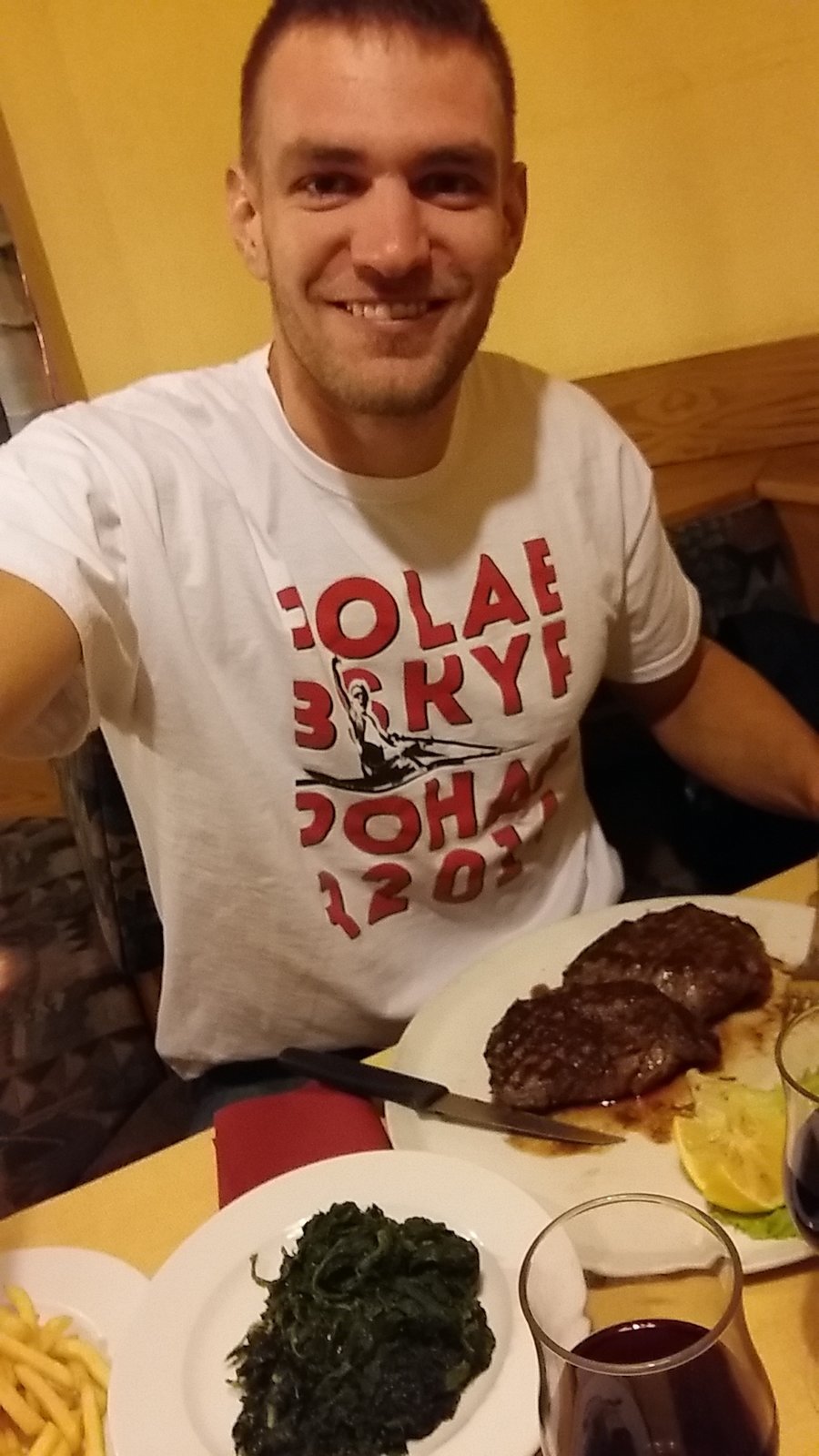 Ondřej Synek a jeho selfie na téma: &#34;Jak se chystám na Sportovce roku&#34;