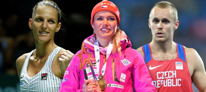 Mezi nominovanými v anketě Sportovec roku nechybí Karolína Plíšková, Gabriela Koukalová a Jakub Vadlejch
