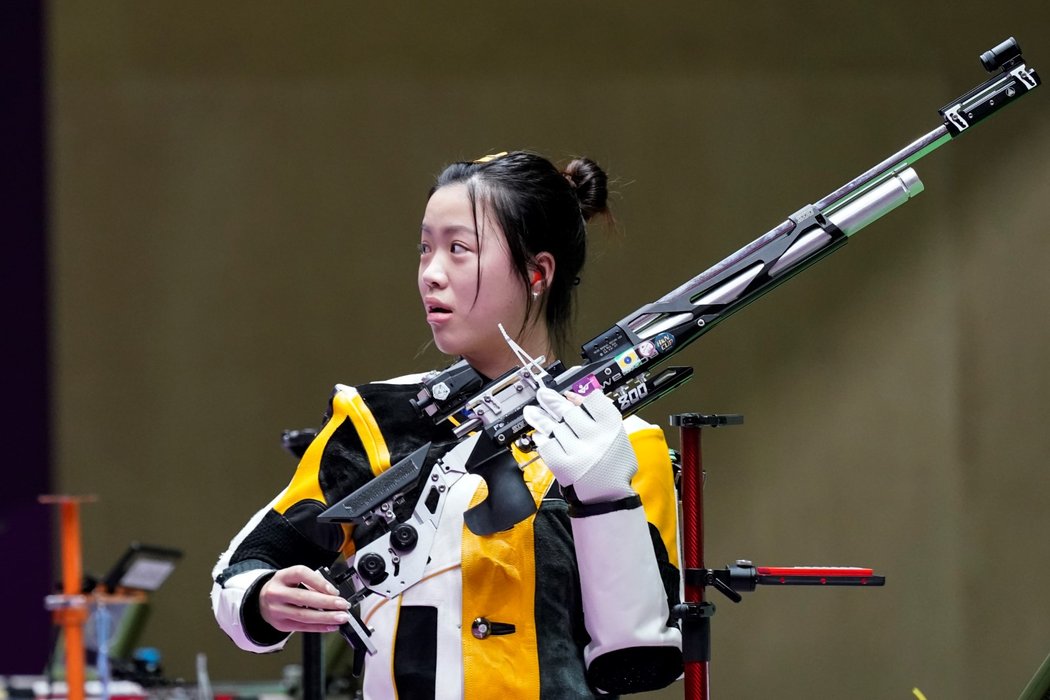 První zlatá medailistka Her v Tokiu Číňanka Jang Čchien