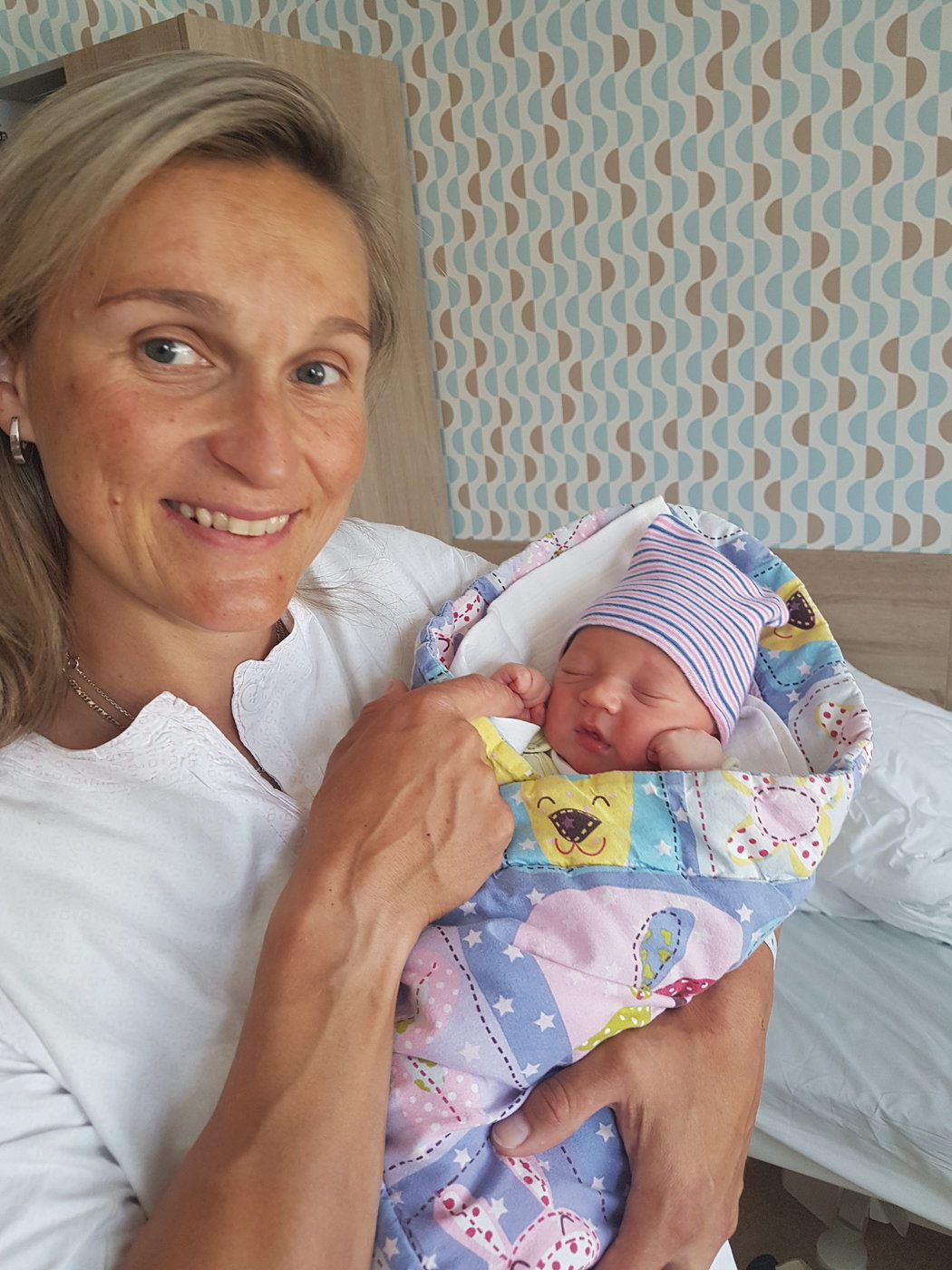 Česká oštěpařka Barbora Špotáková porodila druhého syna, pojmenovala ho Darek
