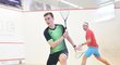 Viktor Byrtus se chce na mistrovství republiky ve squashi v Ostravě probít daleko