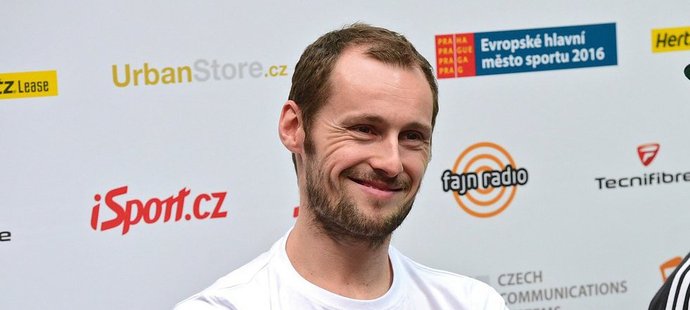 Squashista Gregory Gaultier, aktuální mistr světa z Francie před českým šampionátem týmů. Hrát bude za Buldoky.