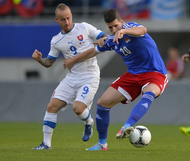 Miroslav Stoch v zápase, ve kterém Slováci překvapivě ztratili s Lichtenštejnskem Miroslav Stoch v zápase, ve kterém Slováci překvapivě ztratili s Lichtenštejnskem