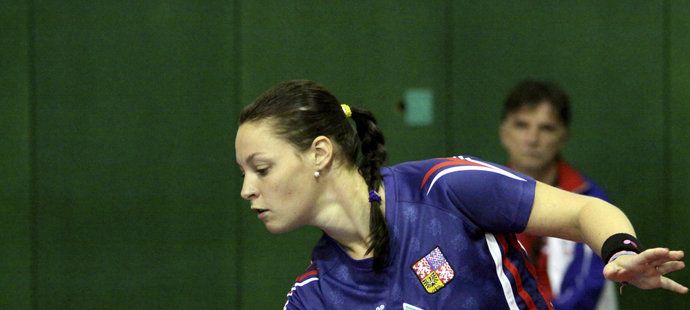 Dana Čechová-Hadačová se po narození dcery vrátila ke stolnímu tenisu.