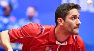 Stolní tenista Jančařík postoupil na olympiádu. Klíčový zápas jasně ovládl
