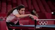 Dvanáctiletá syrská stolní tenistka Hend Zazaová
