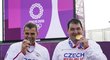 David Kostelecký a Jiří Lipták s olympijskými medailemi