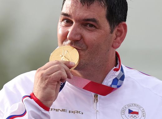 Olympijský šampion Jiří Lipták Olympijský šampion Jiří Lipták