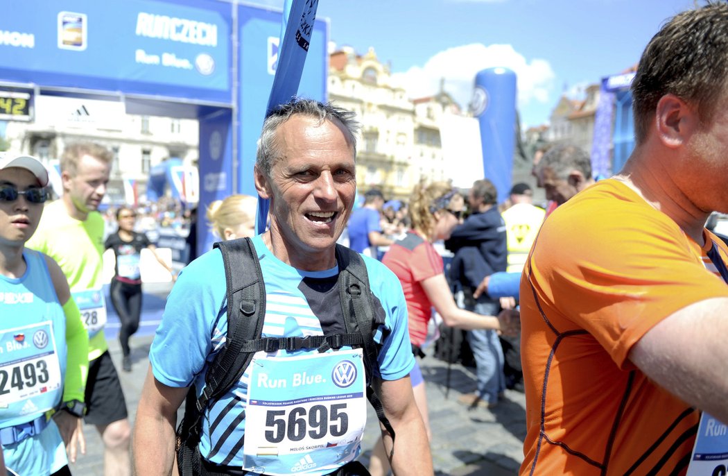 Miloš Škorpil, patron aplikace Superlife, připravoval 20 amatérů na maraton pod 4 hodiny. Náročný cíl nakonec splnila třetina běžců.