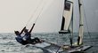 Kormidelnice Dominika Vaďurová (24) a kosatnice Sára Tkadlecová (18) utvořily posádku jachtařské třídy 49er FX. Plán mají neskromný, vyjet si účast na olympijských hrách v Tokiu v roce 2020. 