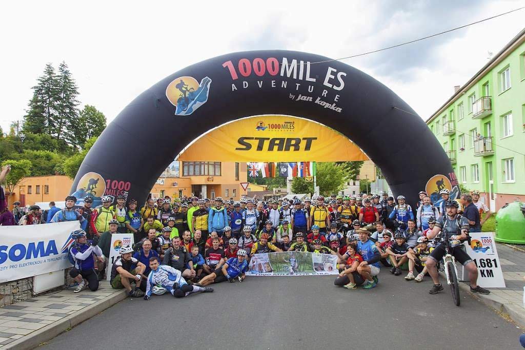 Start závodu ISOMA 1000 Miles Adventure