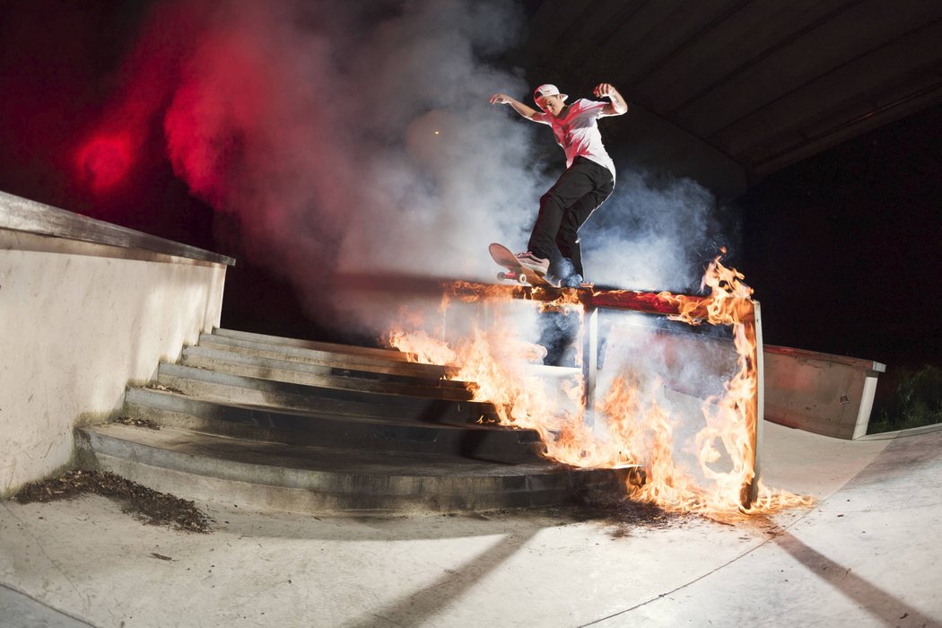 Nejlepší český skateboardista Max Habanec.