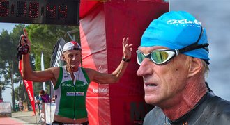 V 70 mistrem světa v triatlonu: málem se utopil, trénuje 25 hodin v týdnu