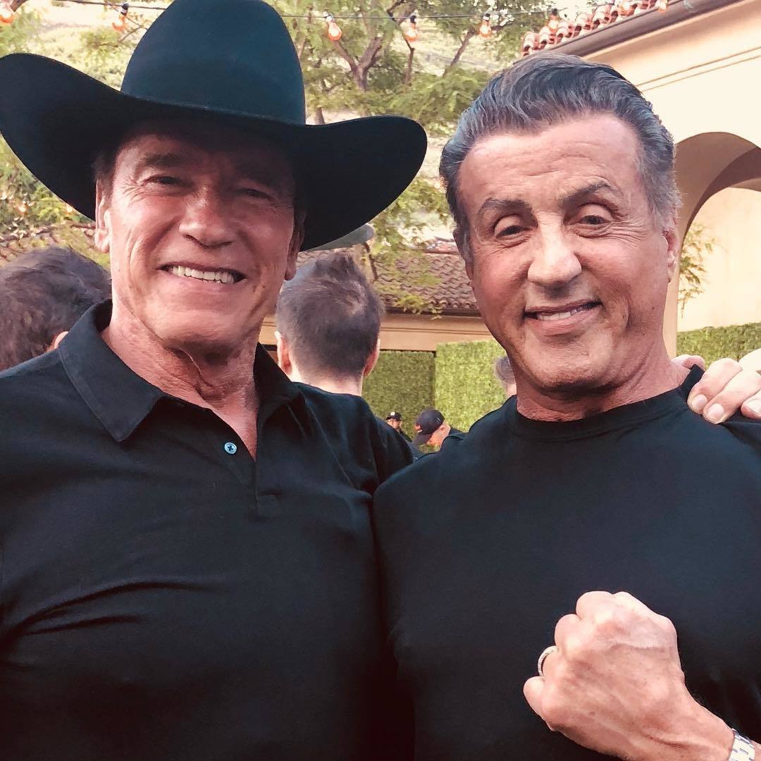 Arnold Schwarzenegger a Sylvester Stallone