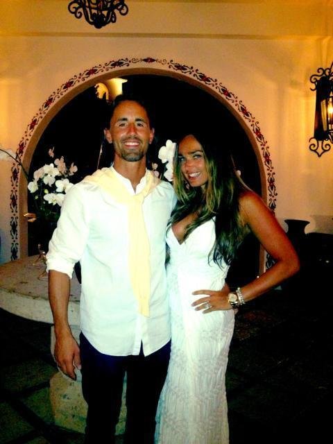 Tamara Ecclestone se svým snoubencem  Jay Rutlandem v Mexiku