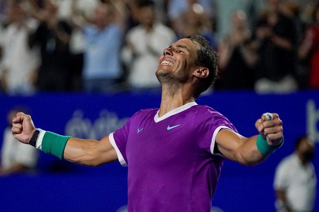 Rafael Nadal ovládl turnaj v Acapulcu