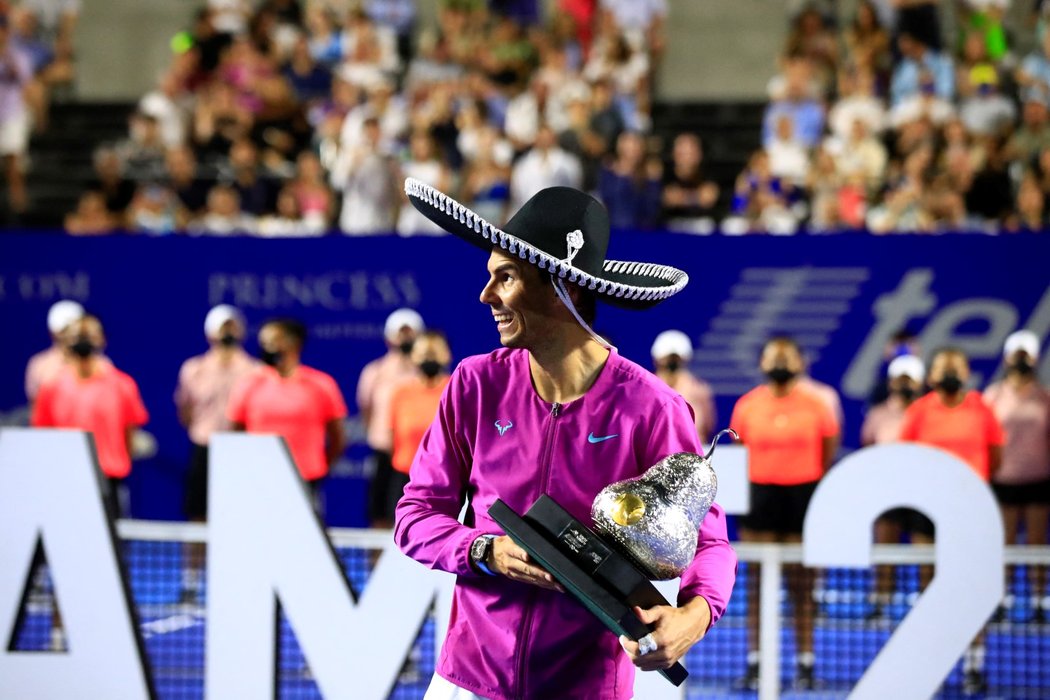 Rafael Nadal ovládl turnaj v Acapulcu