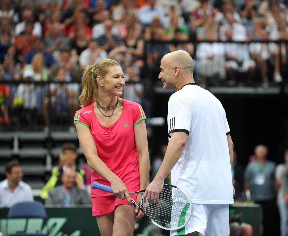 Andre Agassi a Steffi Grafová v roce 2011.