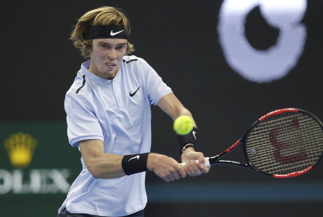 Alexander Rublev patří k velkým nadějím světového tenisu