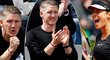 Bastian Schweinsteiger místo trénování raději fandil své ženě na tenisových turnajích