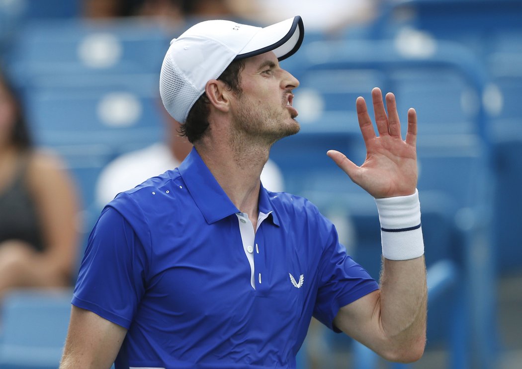 Andy Murray v prvním kole turnaje v Cincinnati