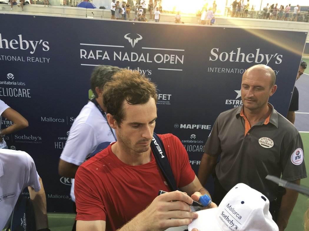 Andy Murray si zahrál zápas na challengeru po 14 letech