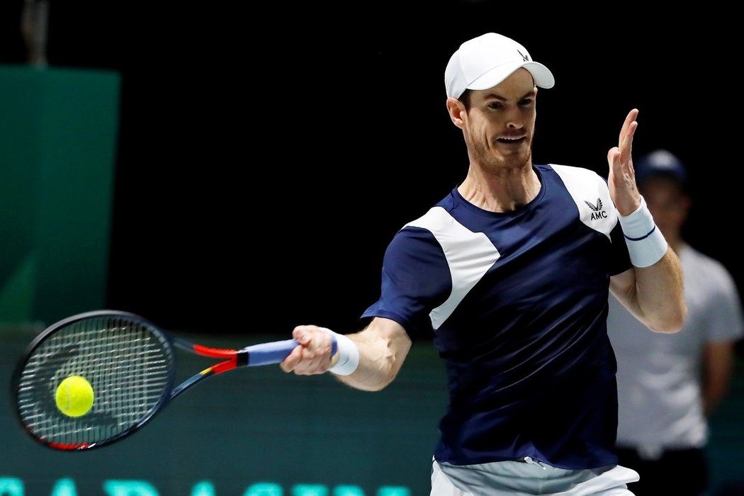 Tenista Andy Murray hraje US Open na divokou kartu