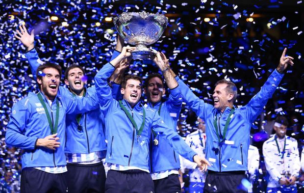 Davisův pohár je v rukou tenistů Argentiny Davisův pohár je v rukou tenistů Argentiny