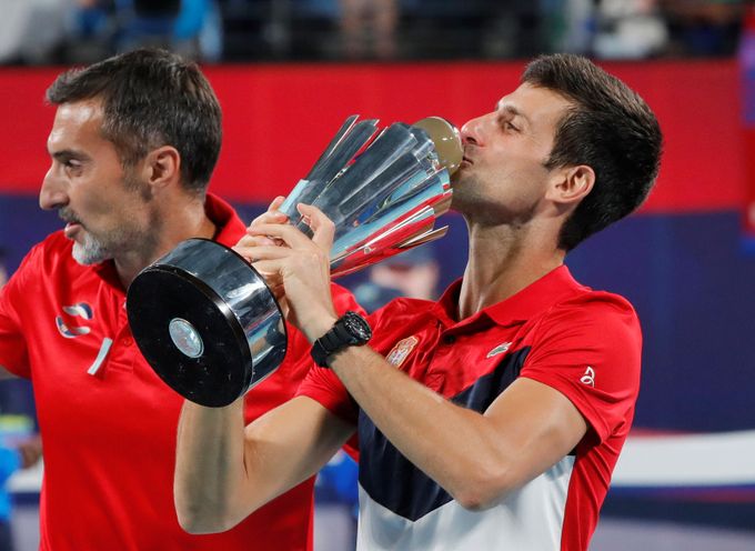 Velký obrat finále ATP Cupu. Djokovič naměkko, Nadal se vzdal nominace Velký obrat finále ATP Cupu. Djokovič naměkko, Nadal se vzdal nominace