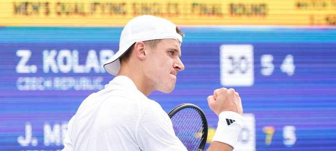 Jakub Menšík se probojoval z kvalifikace až do hlavní části US Open v 17 letech poprvé