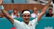 Federer vládl v Miami a má 101. titul. Neuvěřitelné! Úžasný týden, zářil