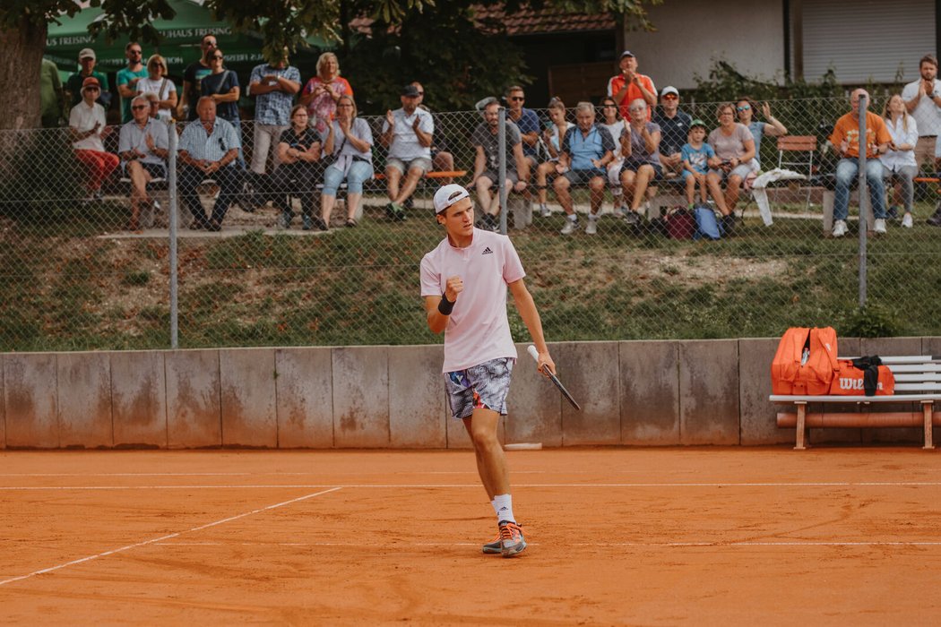 Český talentovaný tenista Jakub Menšík