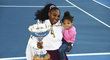 Serena Williamsová v Aucklandu vybojovala 73. trofej kariéry, první po porodu dcery Alexis Olympie