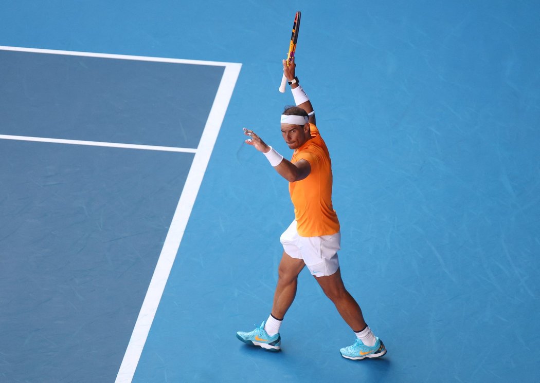 Rafael Nadal vydřel postup v 1. kole Australian Open