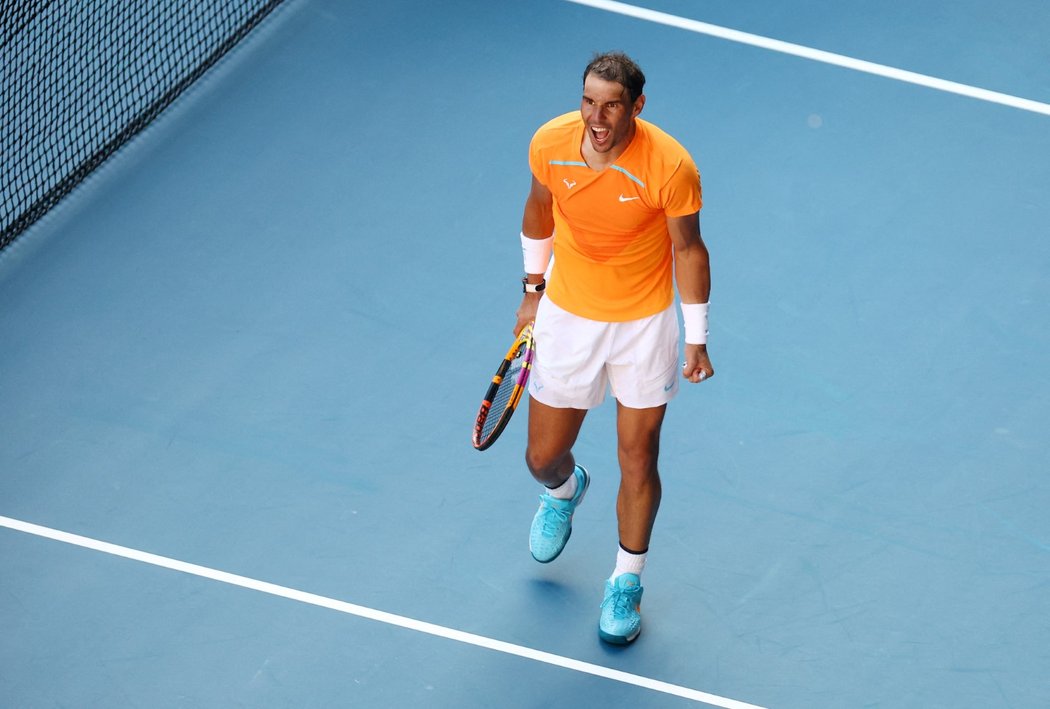 Španělský tenista Rafael Nadal postoupil z 1. kola Australian Open