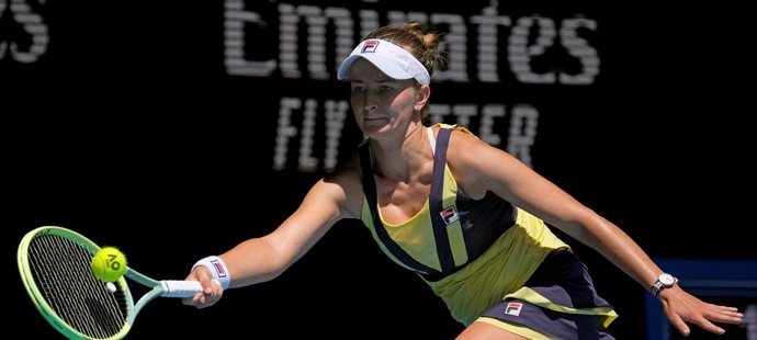 Česká tenistka Barbora Krejčíková hladce postoupila do osmifinále Australian Open