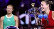 Aryna Sabalenková obhájila titul na Australian Open, porazila Čchin-wen Čeng