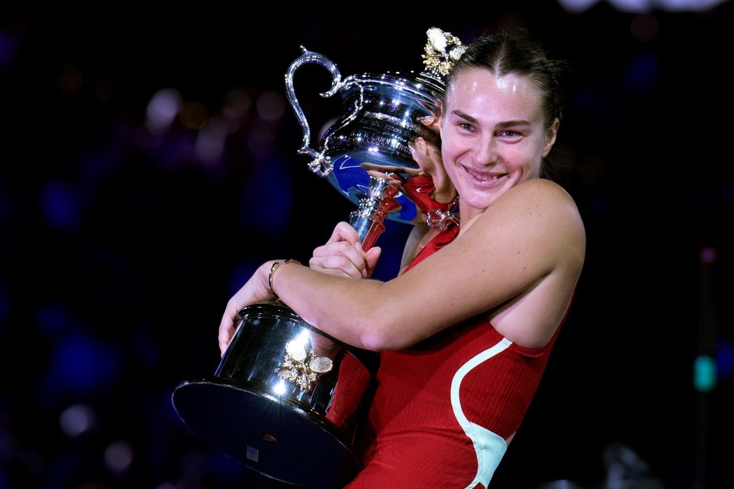 Aryna Sabalenková v Melbourne triumf obhájila