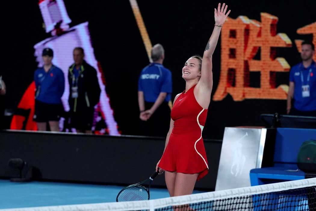 Aryna Sabalenková v Melbourne triumf obhájila