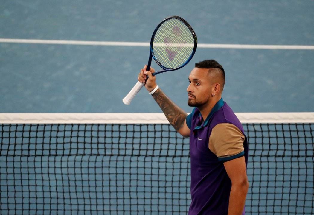 Nick Kyrgios otočil emotivní zápas s Francouzem Humbertem