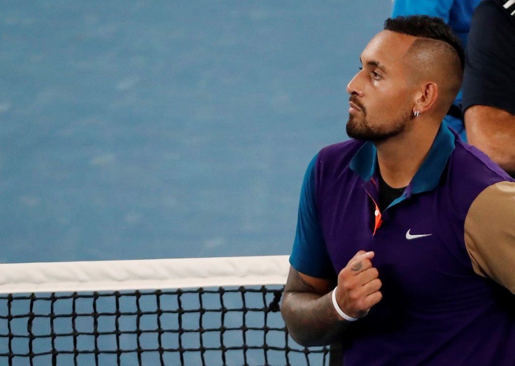 Nick Kyrgios otočil emotivní zápas s Francouzem Humbertem