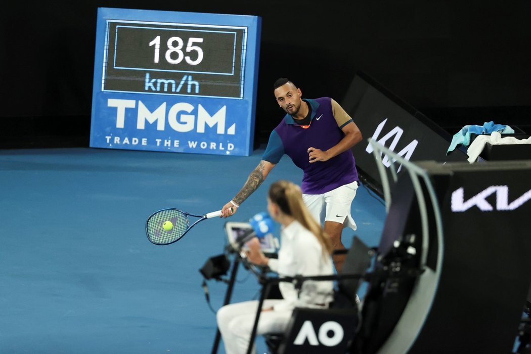 Nick Kyrgios otočil emotivní zápas s Francouzem Humbertem