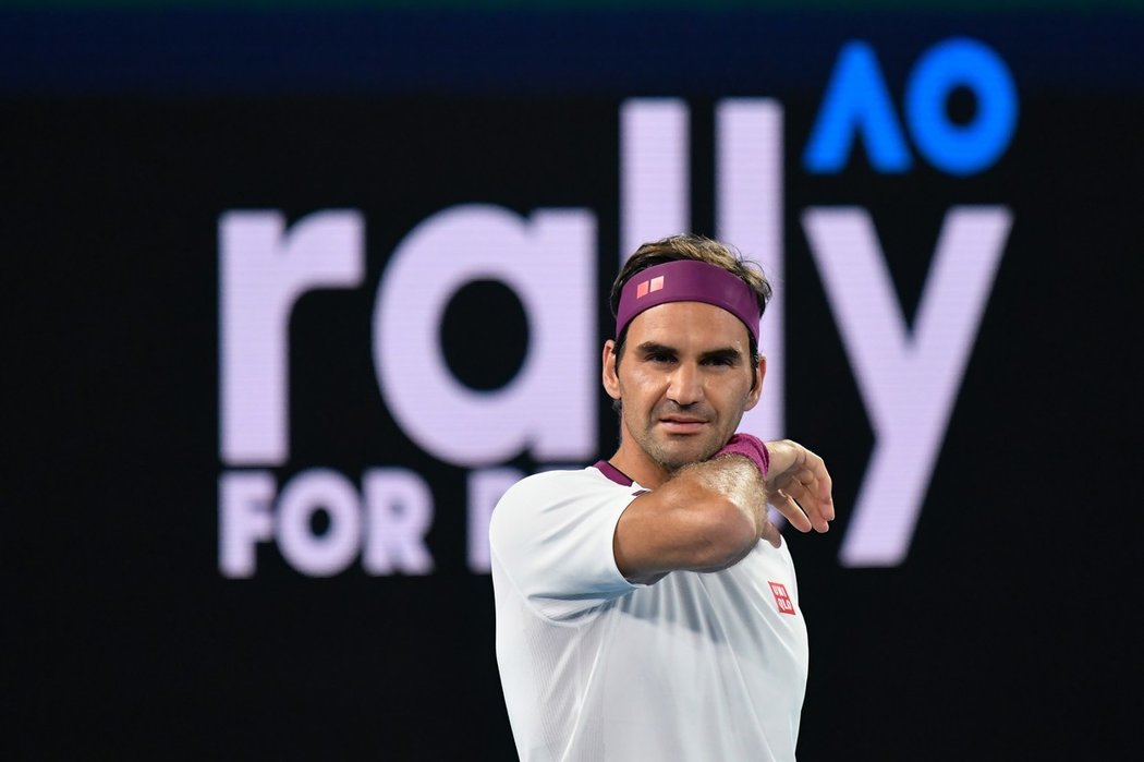 I Roger Federer podpořil hvězdnou exhibici v Melbourne, jejíž výtěžek šel na pomoc obětem ničivých australských požárů...